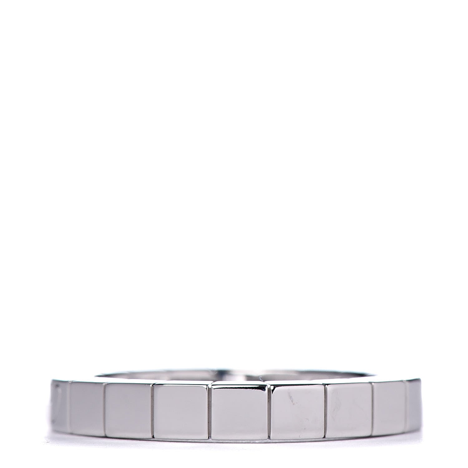 Cartier 18K White Gold Lanieres Ring 49 4.75 3 of 5