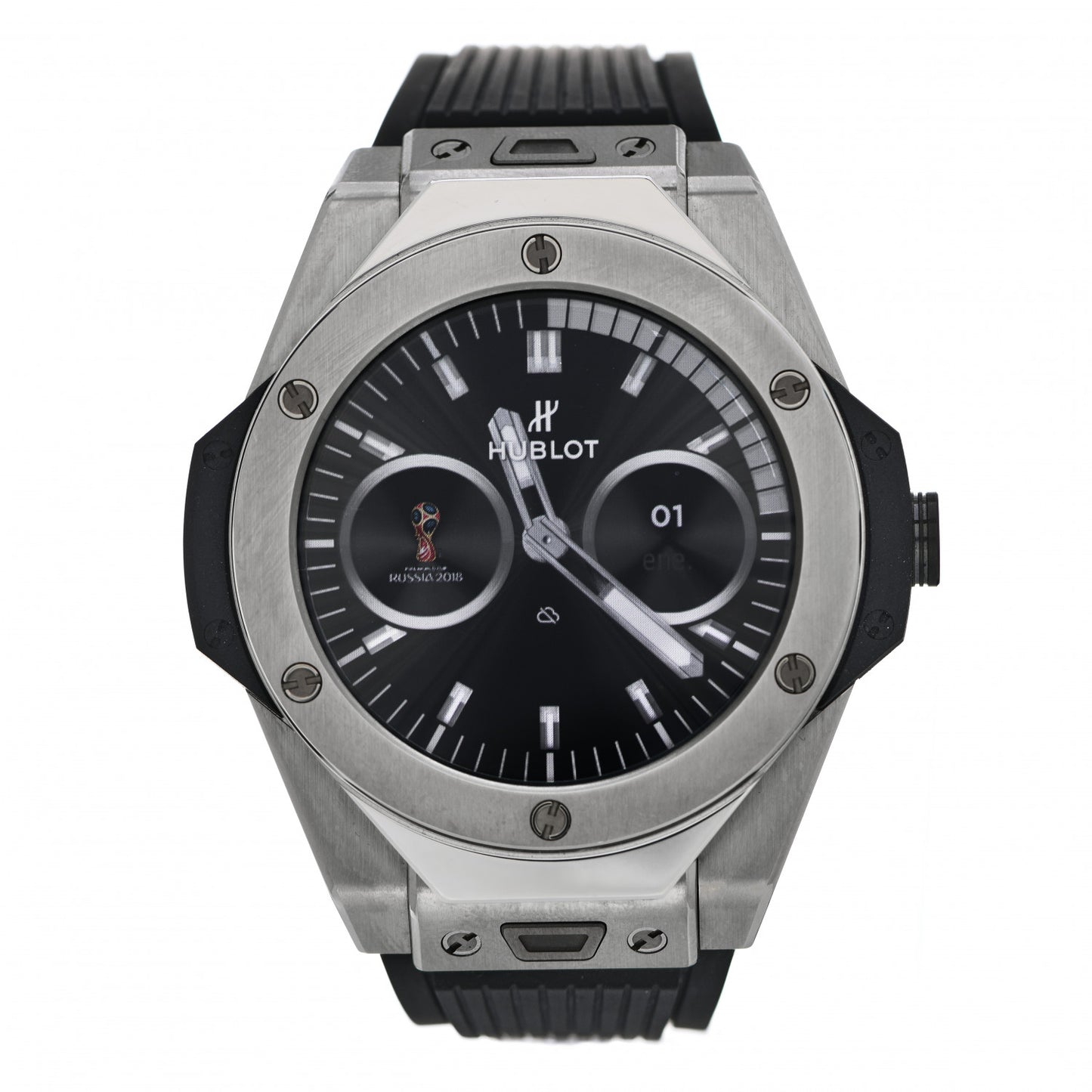 Titanium Rubber 49mm Big Bang Limited Edition 2018 World Cup "Referee" Watch Black 400.NX.1100.RX
