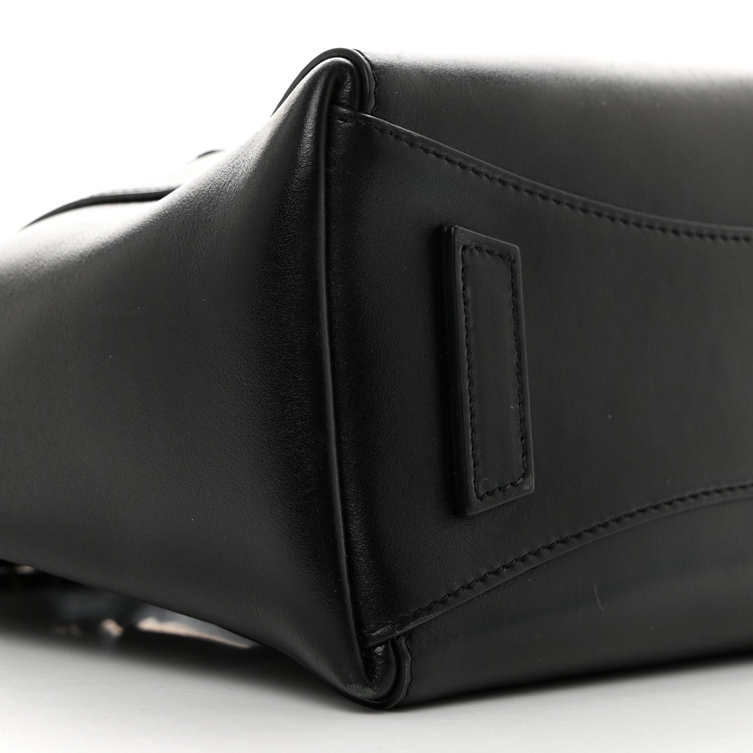 Givenchy Shiny Lord Calfskin Mini Sport Antigona With Chain Black 8 of 9