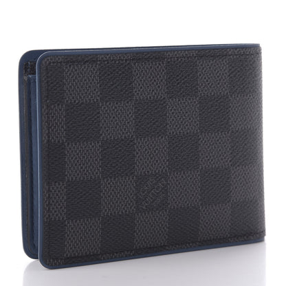 Louis Vuitton Damier Graphite Multiple Wallet Blue 3 of 6