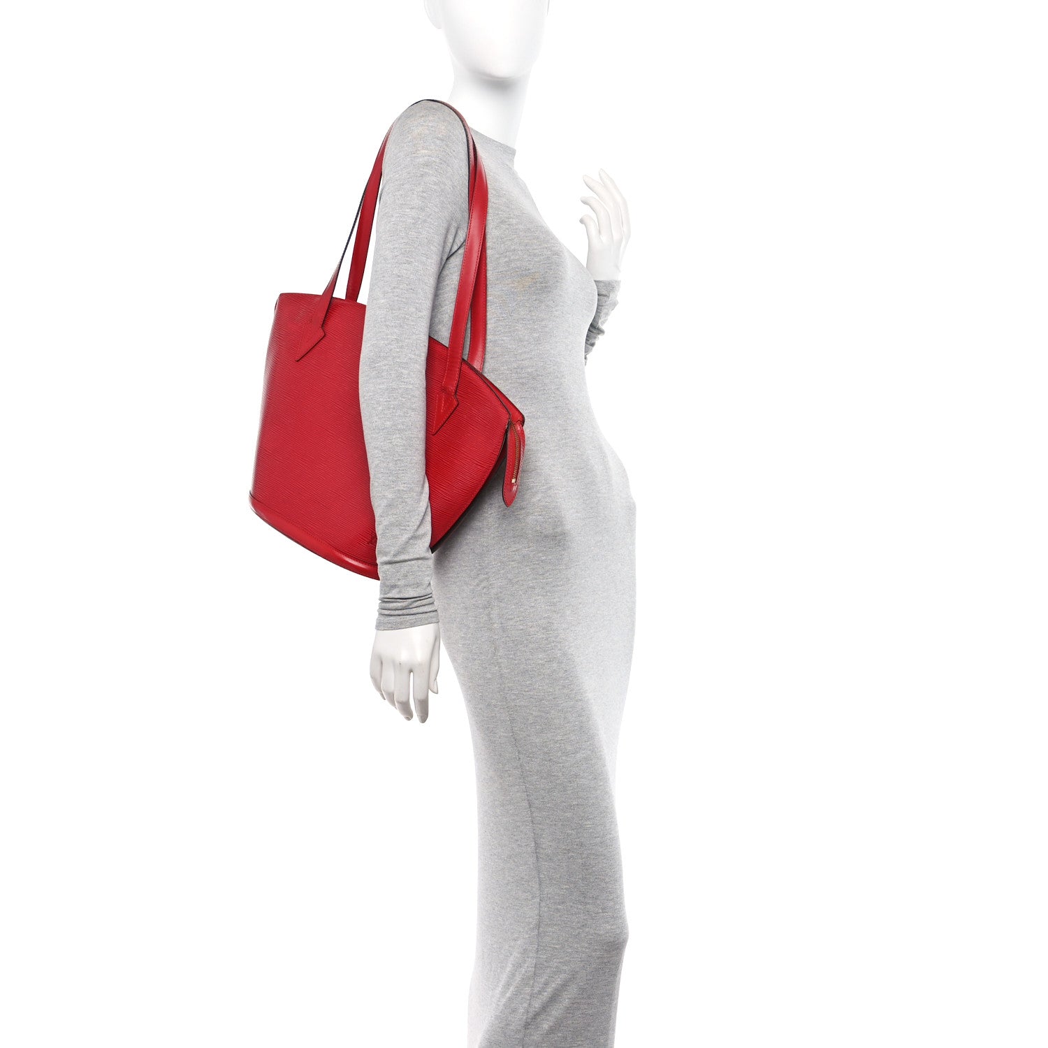 Louis Vuitton Epi Saint Jacques PM Castillan Red 2 of 18