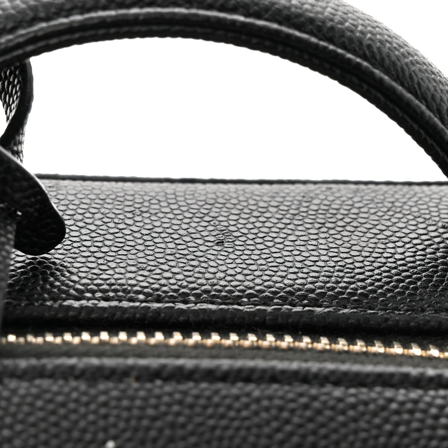 Chanel Caviar Quilted Small CC Filigree Vanity Case Black 12 of 12