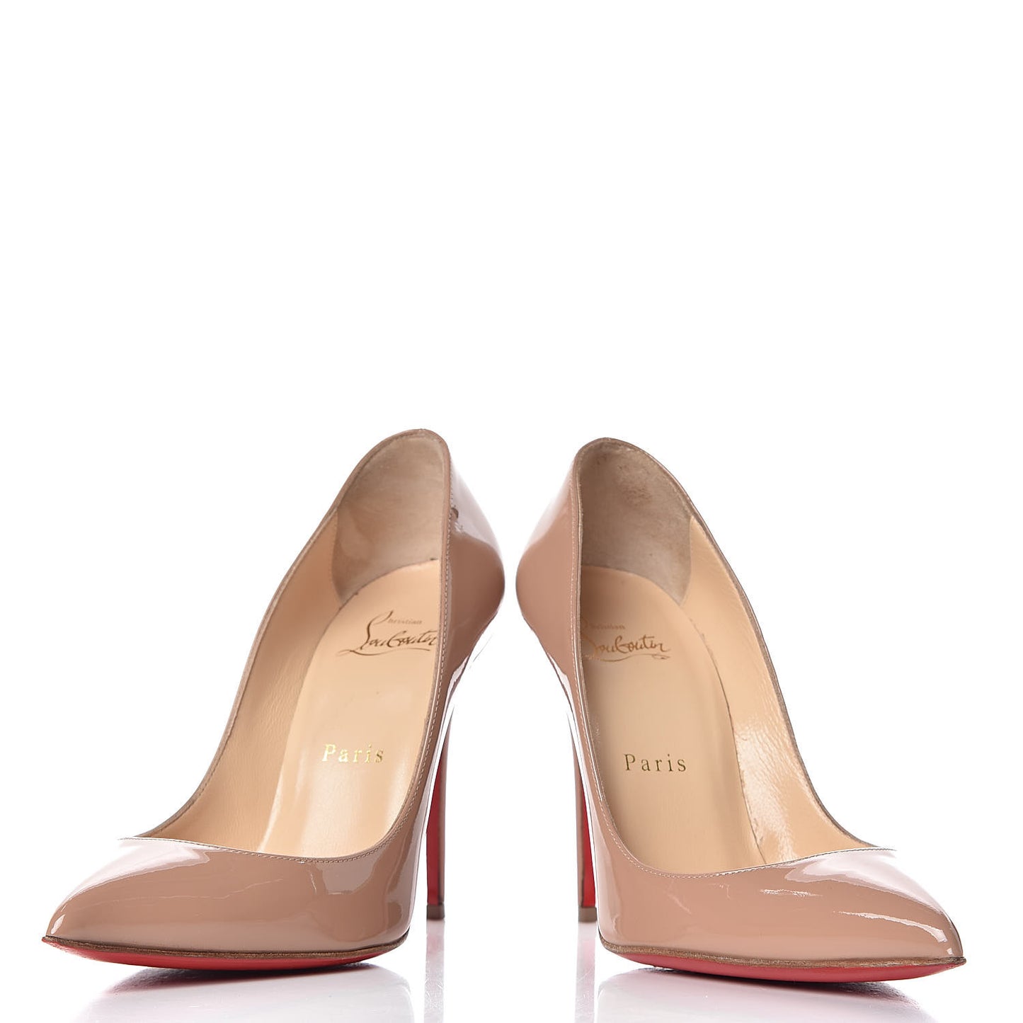 Patent Pigalle Follies 100 Pumps 36 Nude