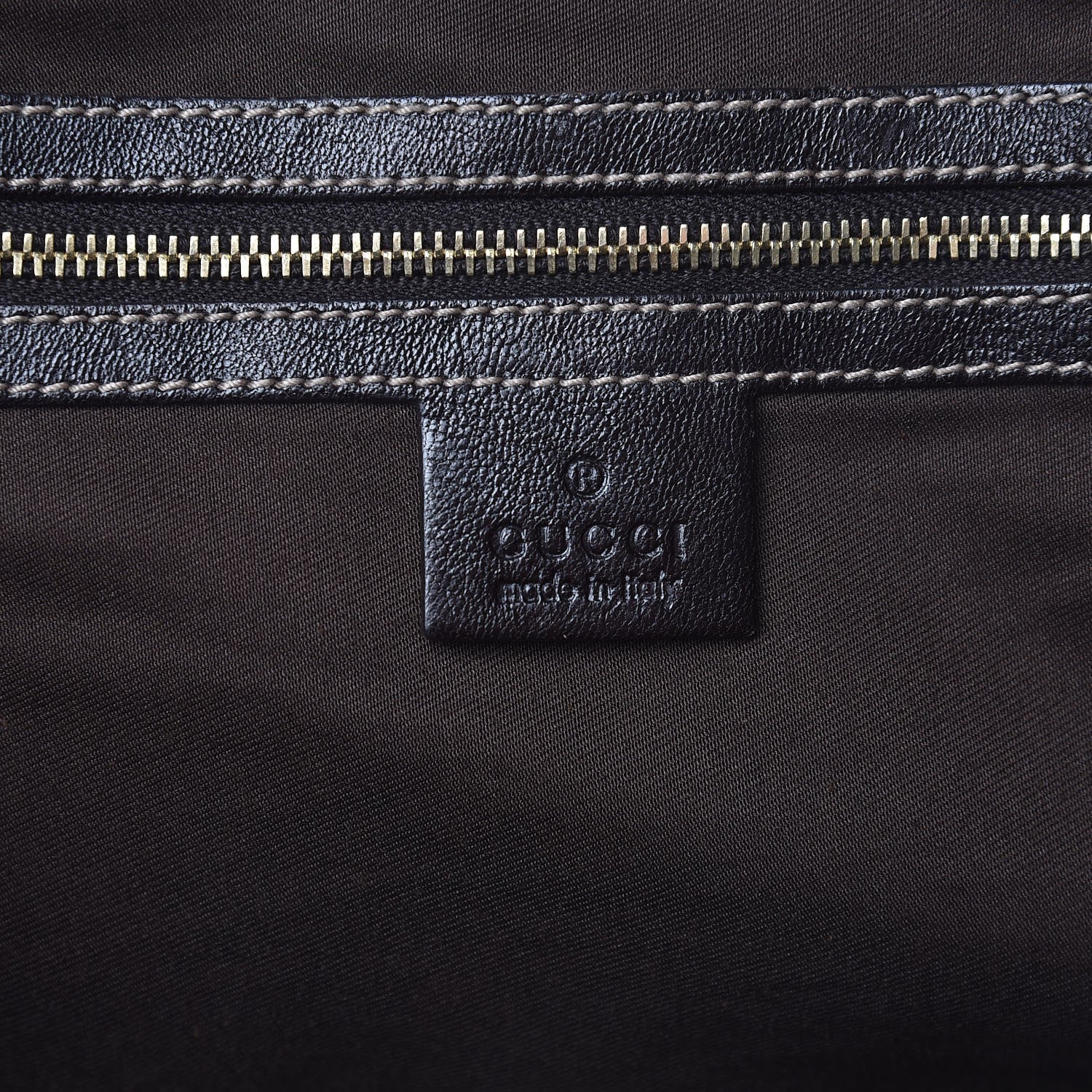 Gucci Monogram Small Pelham Shoulder Bag Dark Brown 6 of 11