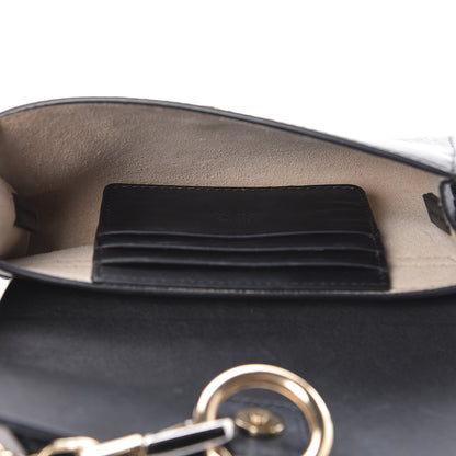 Chloe Suede Calfskin Mini Faye Shoulder Bag Black 5 of 14