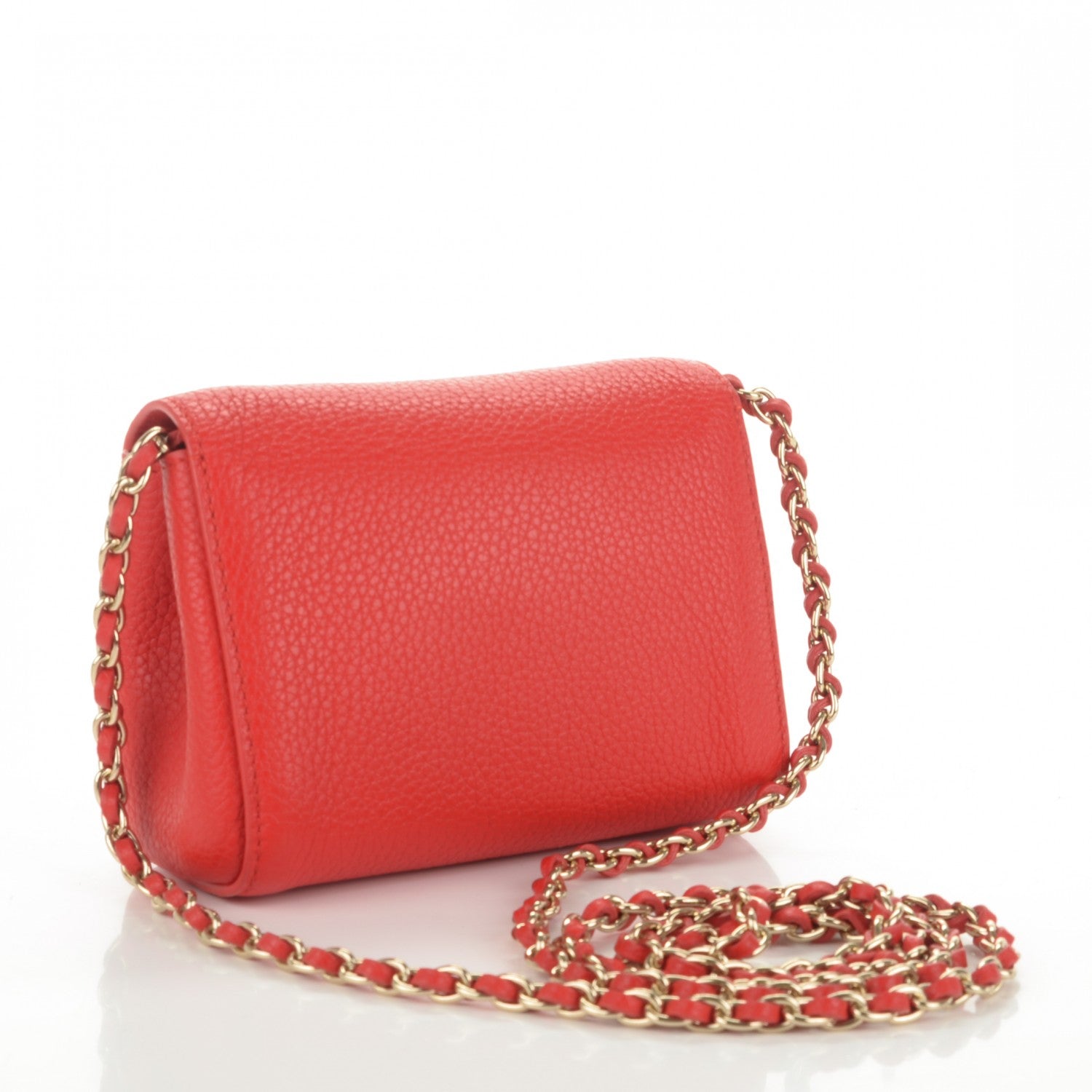 Mulberry Classic Grain Calfskin Mini Lily Hibiscus 3 of 7