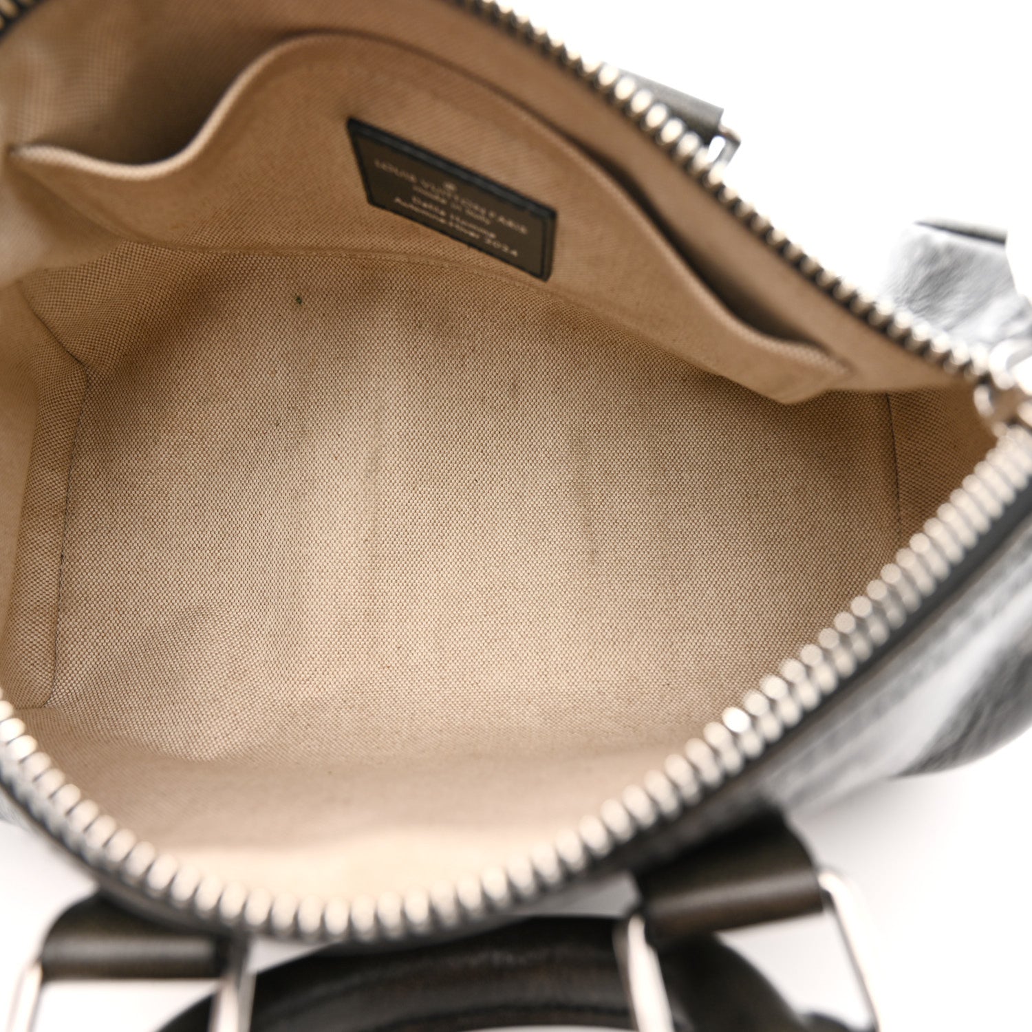 Louis Vuitton Brushed Monogram Eclipse Keepall Bandouliere 25 6 of 11