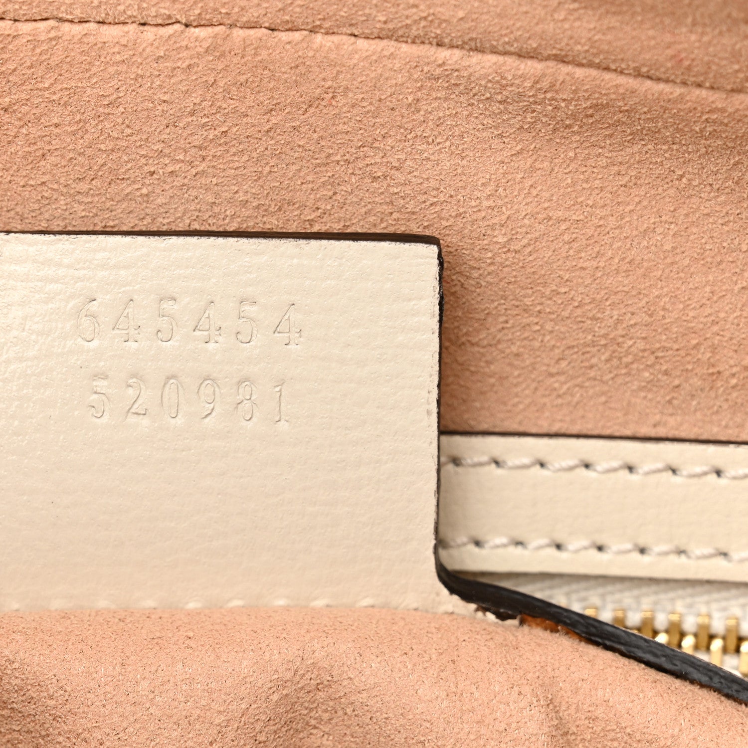 Gucci GG Supreme Monogram Small Horsebit 1955 Shoulder Bag Beige Mystic White 7 of 10