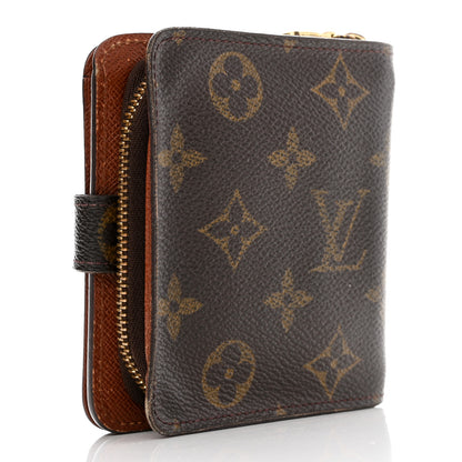Louis Vuitton Monogram Compact Zippe Zipped Wallet 3 of 12