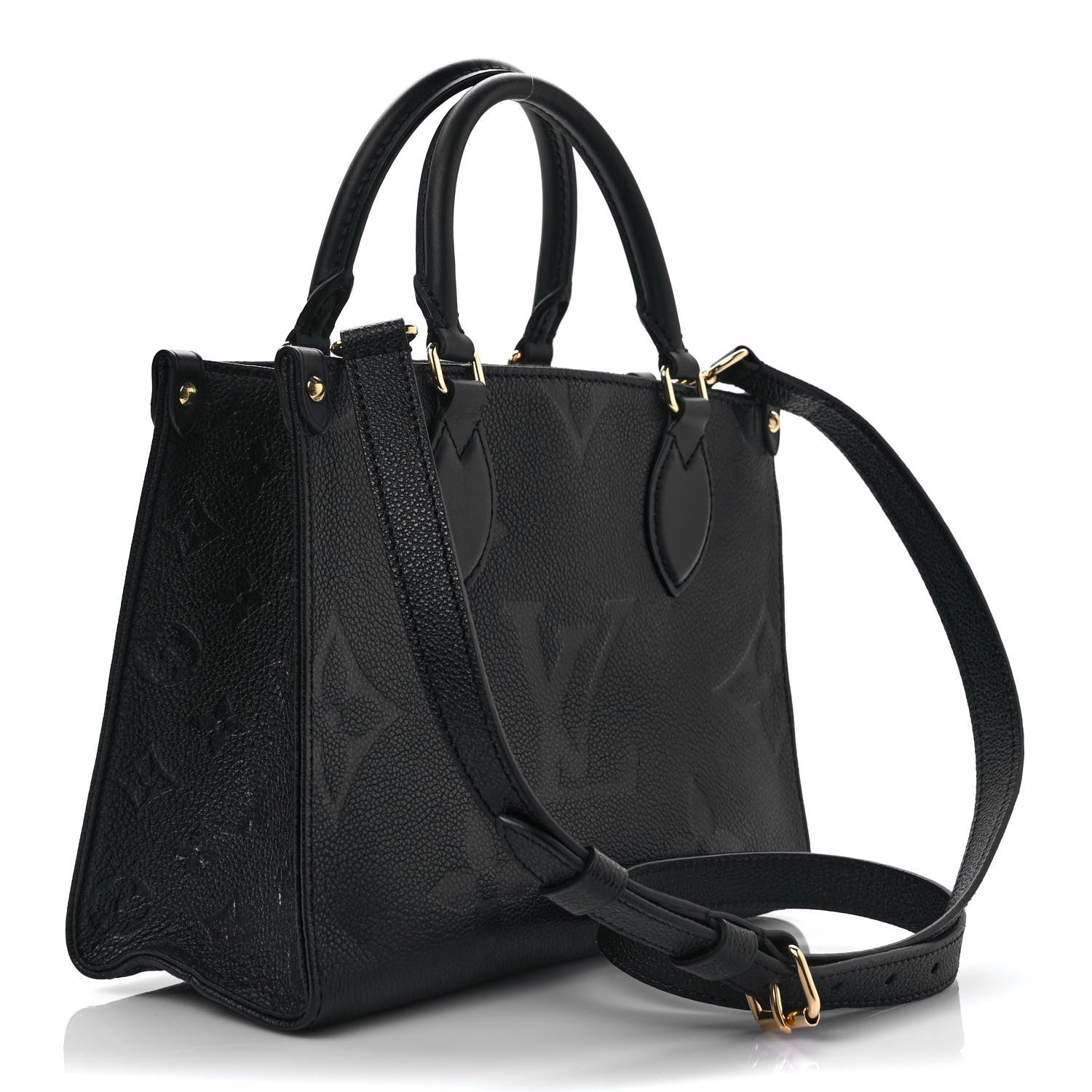 Louis Vuitton Empreinte Monogram Giant Onthego PM Black 3 of 8