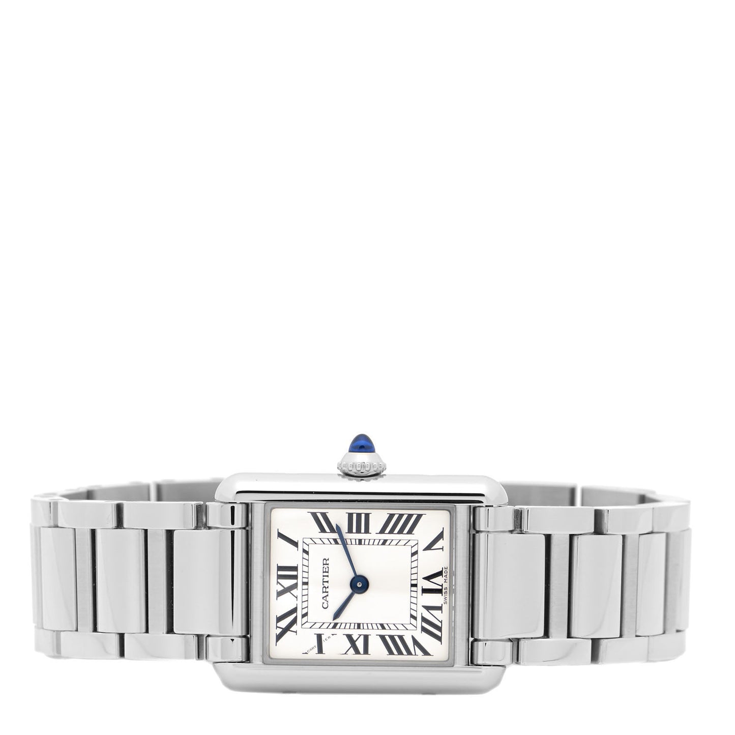 Stainless Steel 22mm Tank Must Quartz Watch