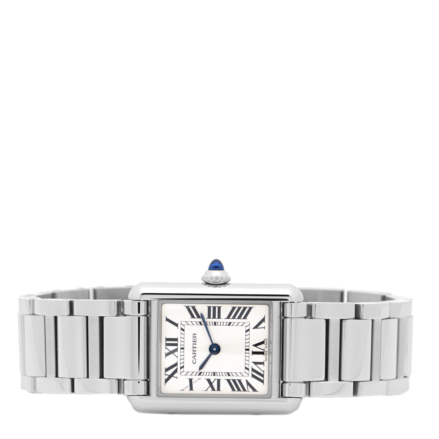 Cartier Stainless Steel 22mm Tank Must Quartz Watch 2 of 5