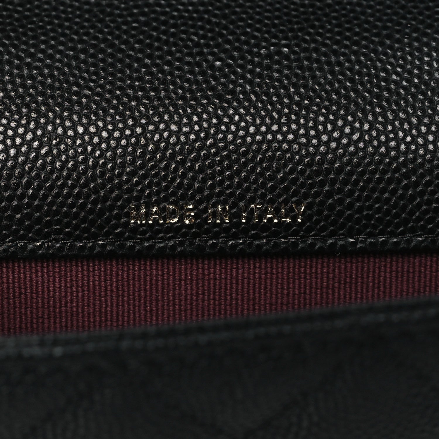 Chanel Caviar Quilted Clutch With Chain Bag Black 8 of 14