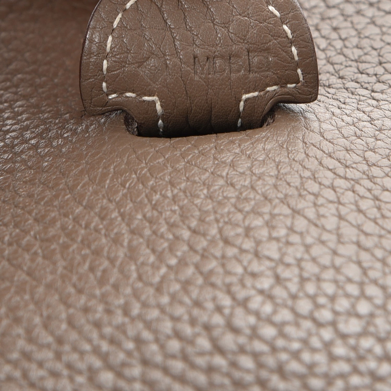 Hermes Taurillon Clemence Evelyne III PM Etoupe 7 of 9