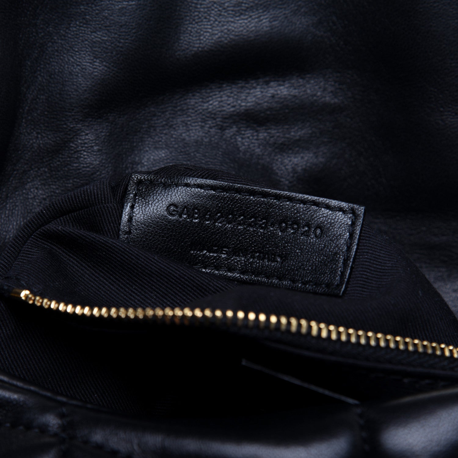 Saint Laurent Lambskin Quilted Toy Loulou Puffer Monogram Chain Satchel Black 9 of 12