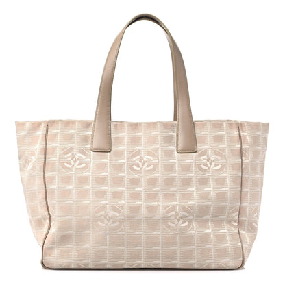 Chanel Nylon Medium Travel Tote Beige 1 of 18