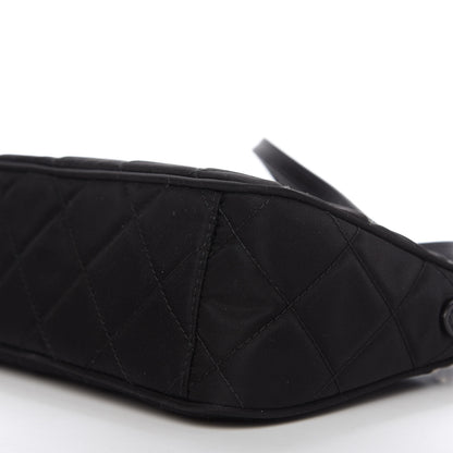 Prada Nylon Tessuto Impuntu Quilted Crossbody Bag Black 7 of 10