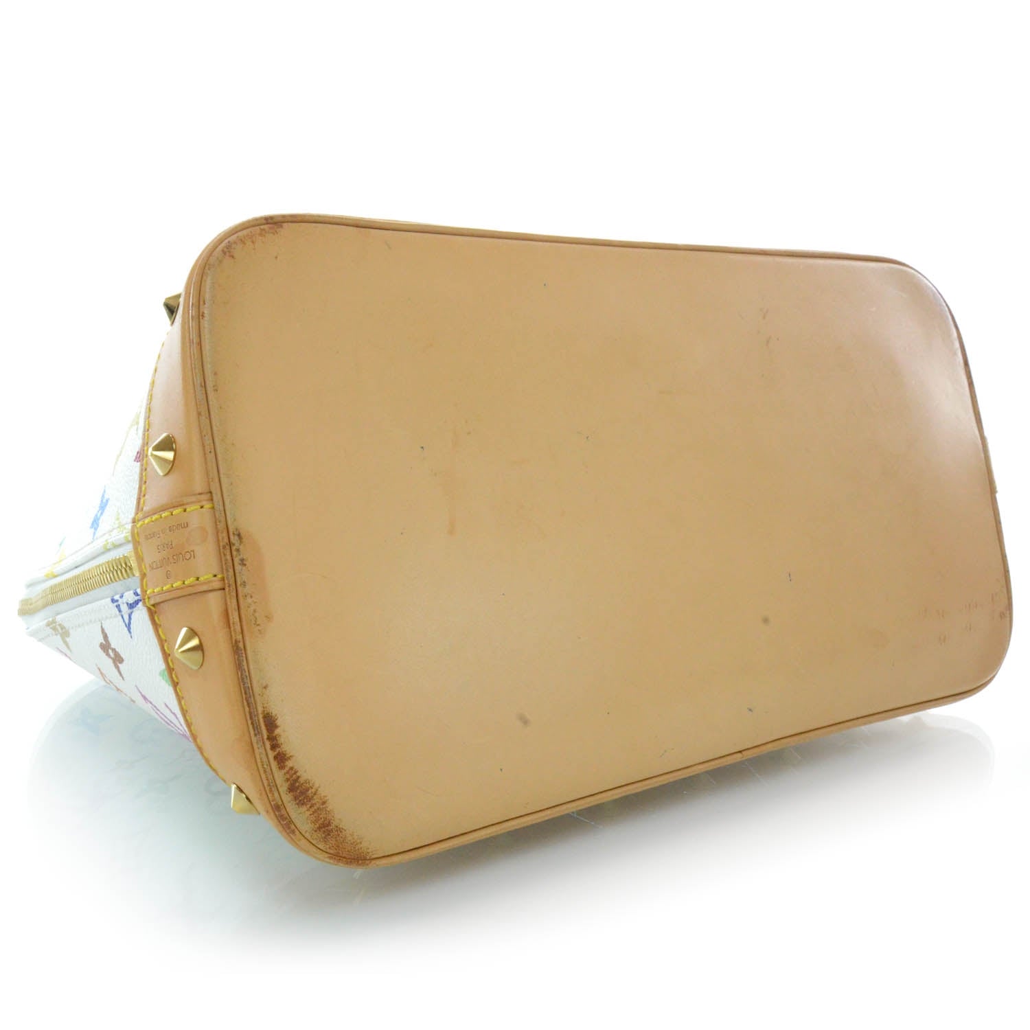 Louis Vuitton Monogram Multicolor Alma White 4 of 9