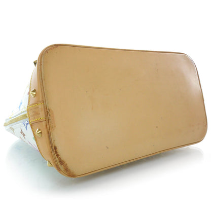 Louis Vuitton Monogram Multicolor Alma White 4 of 9