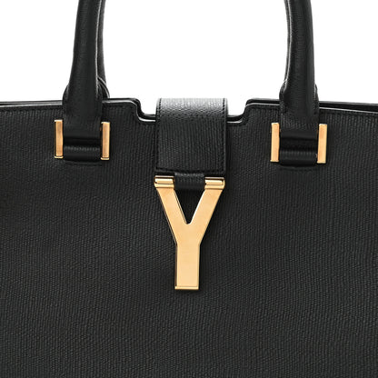 Saint Laurent Textured Calfskin Small Classic Y Cabas Black 8 of 11