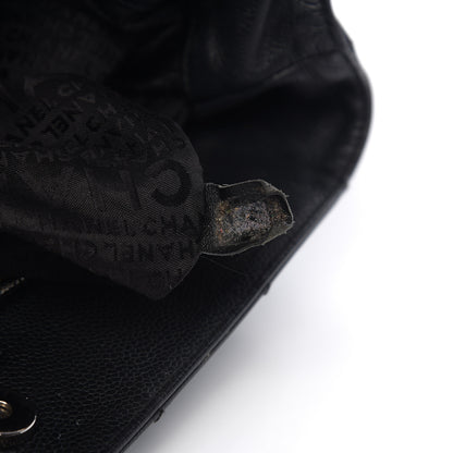 Chanel Caviar Square Stitched Tote Black 6 of 9