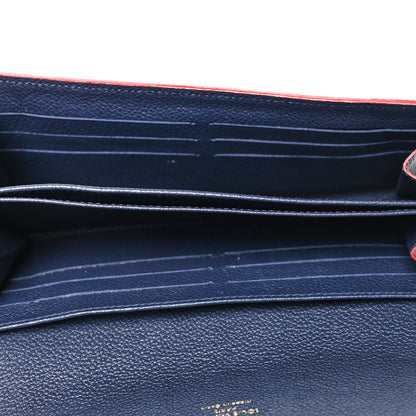 Louis Vuitton Empreinte Pont-Neuf Wallet Marine Rouge 5 of 11