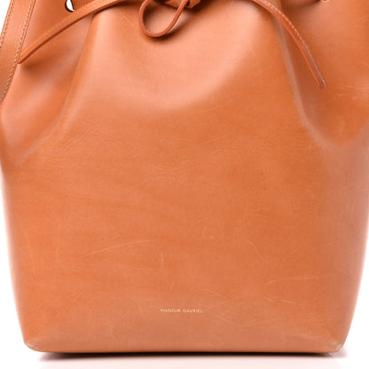 Mansur Gavriel Calfskin Bucket Bag Cammello Rosa 12 of 13