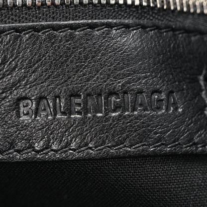Balenciaga Agneau Arena Silver Hardware Medium Le City Black 6 of 10