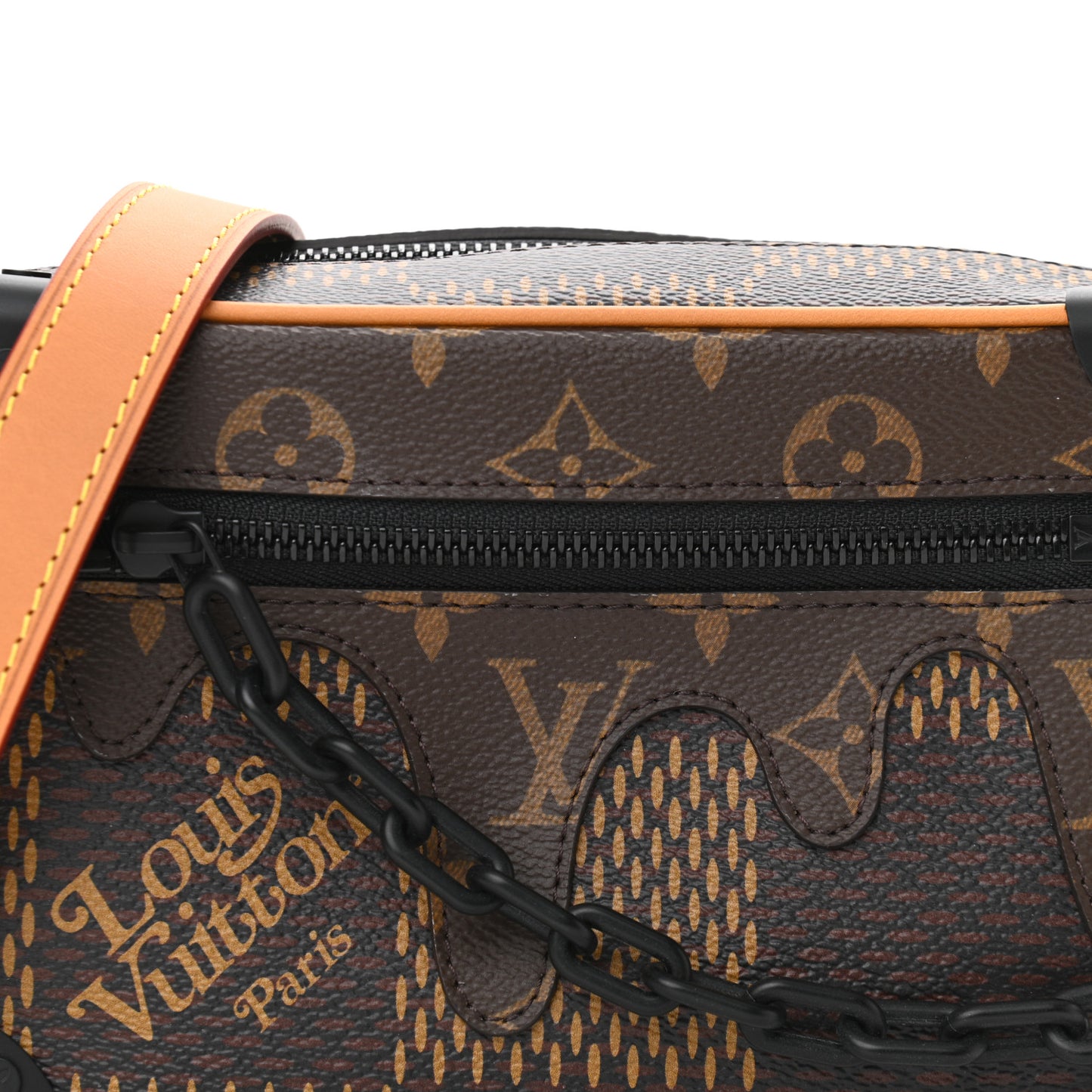 X NIGO Giant Damier Ebene Monogram Mini Soft Trunk