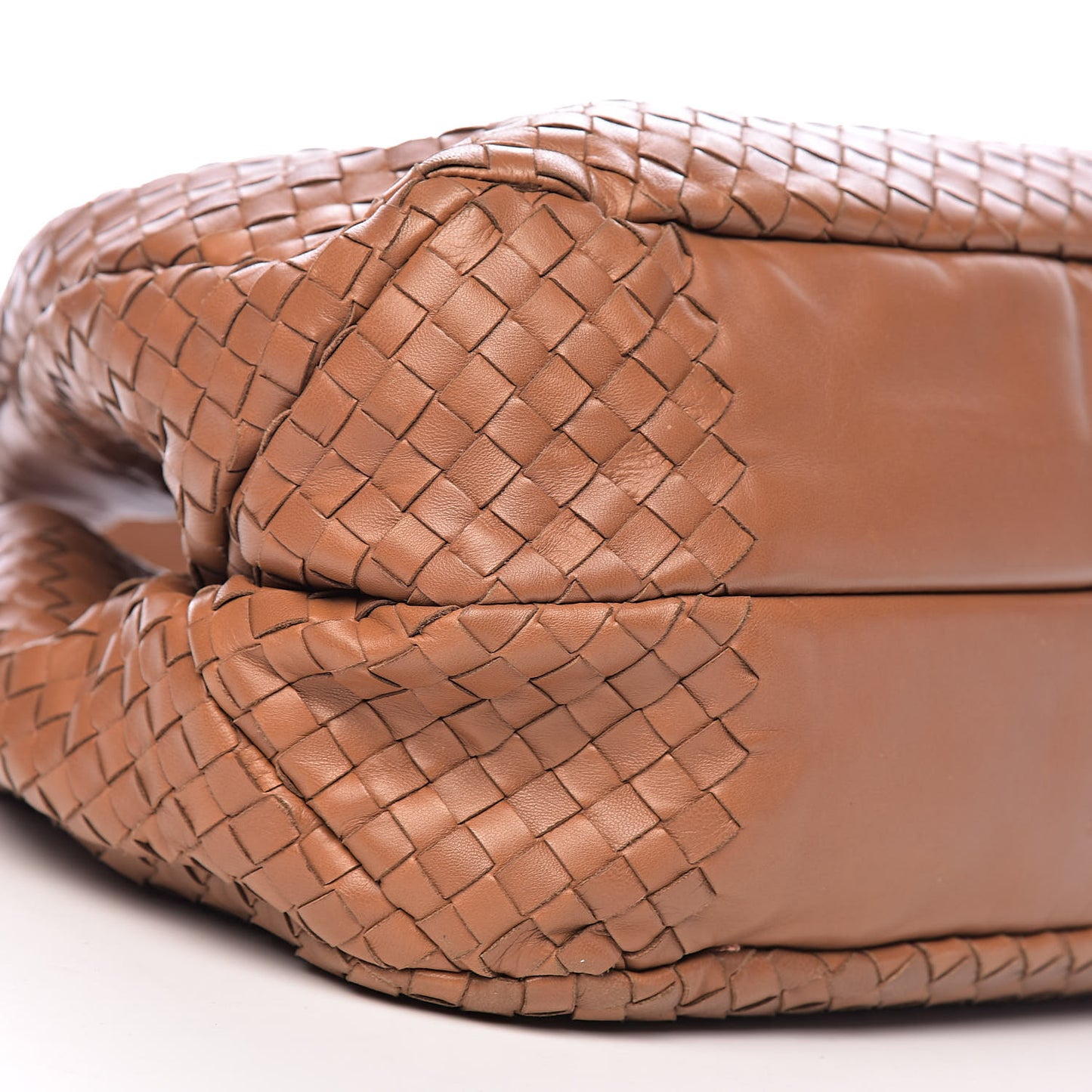 Nappa Intrecciato Medium Campana Noce