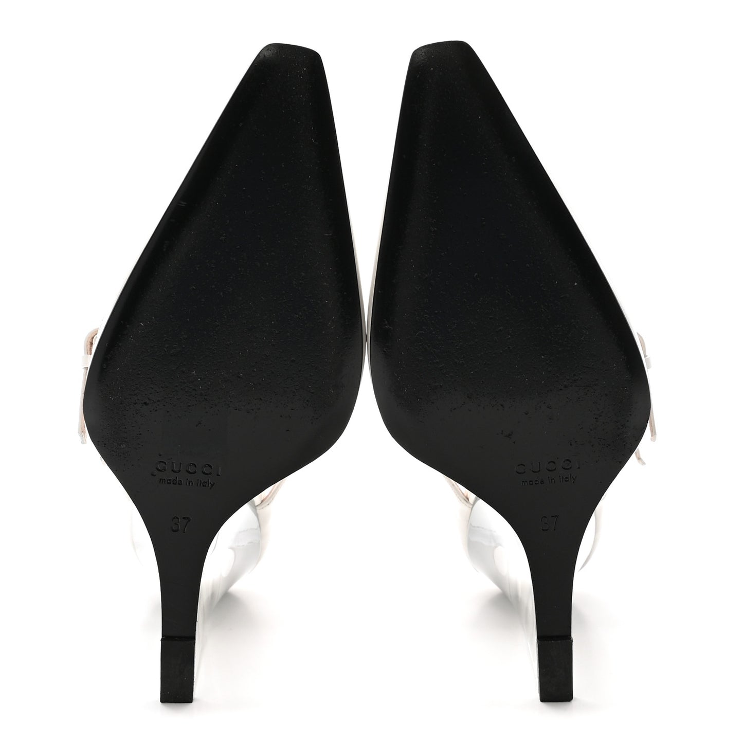 Regent Calfskin Wedge Mules 37 White