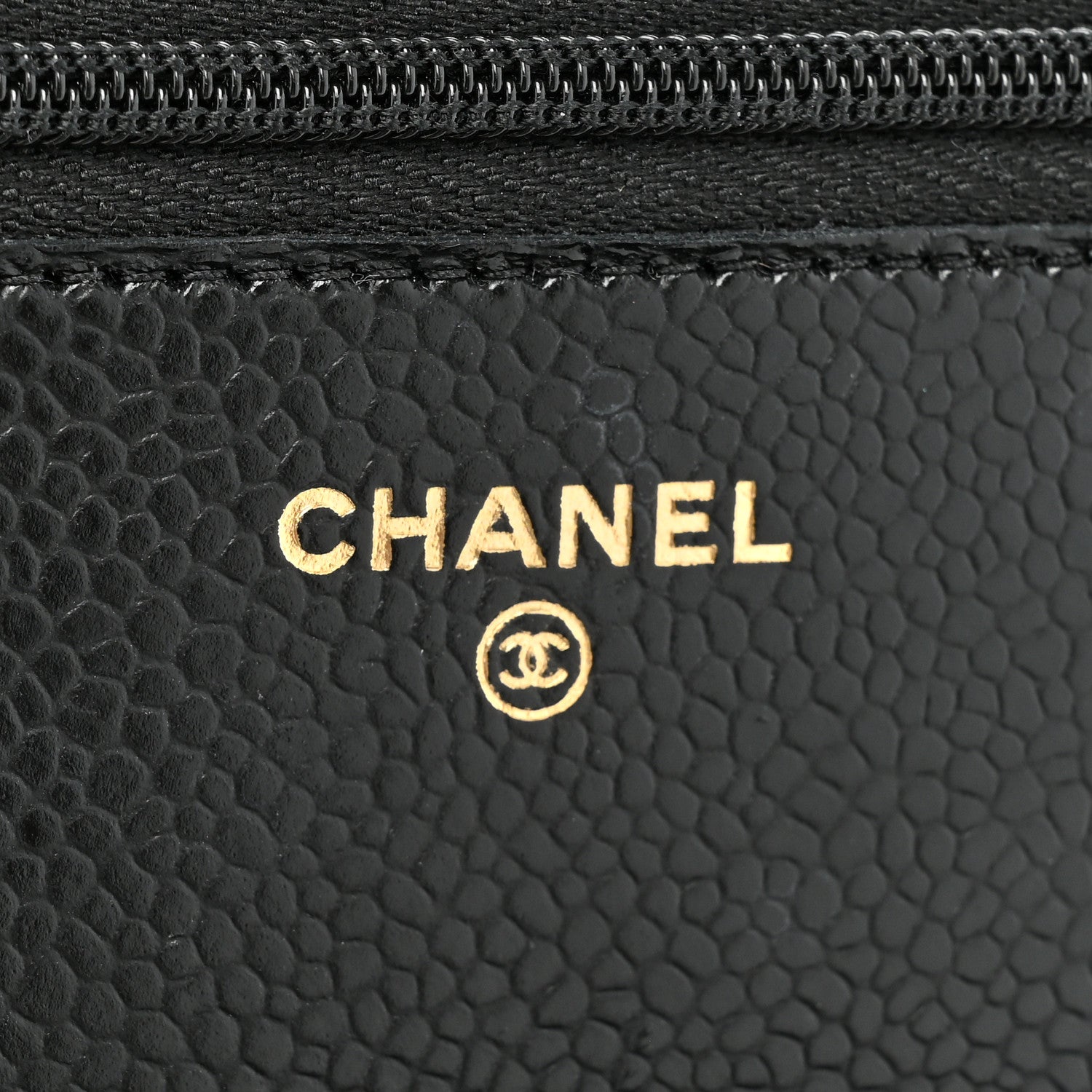 Chanel Caviar Quilted Wallet on Chain WOC Black 7 of 13