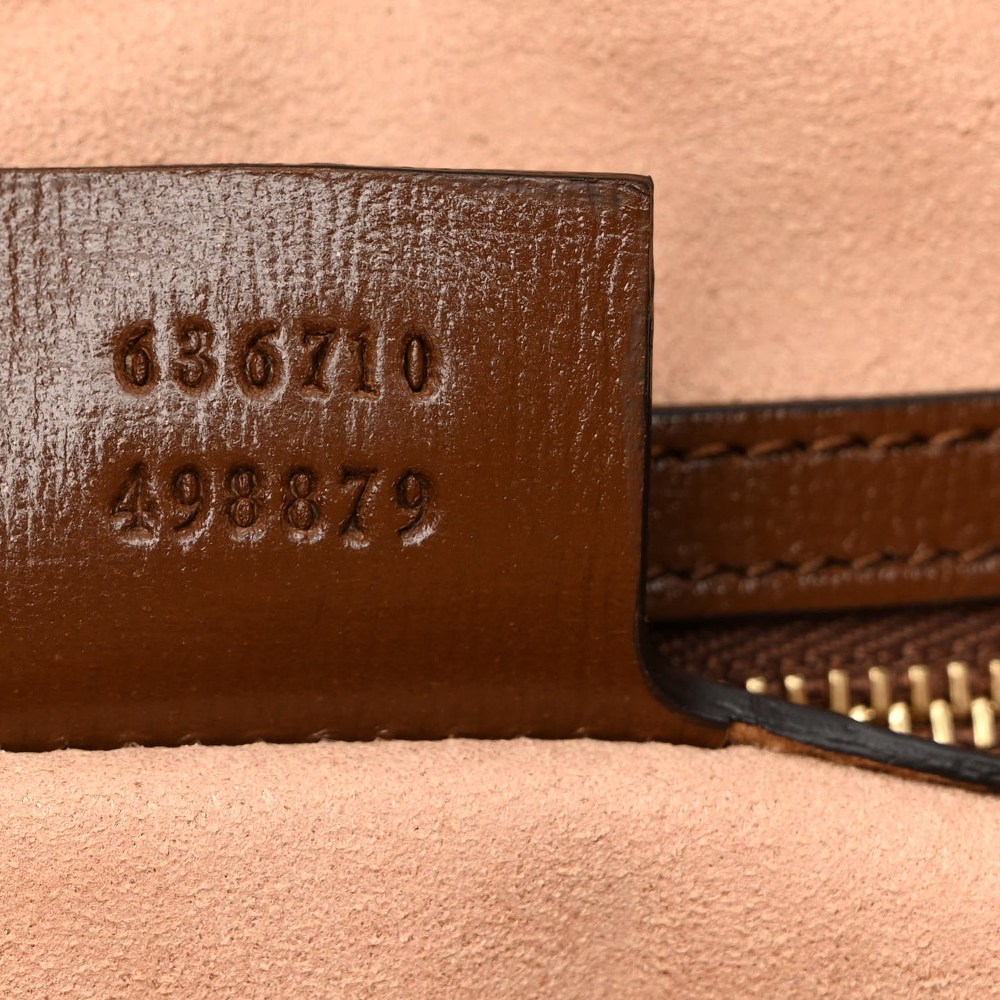 GG Supreme Monogram Azalea Calfskin Web Medium Jackie 1961 Hobo Beige Ebony Brown Sugar