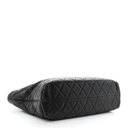 Chanel Caviar Quilted Shopping Tote Black 4 of 14