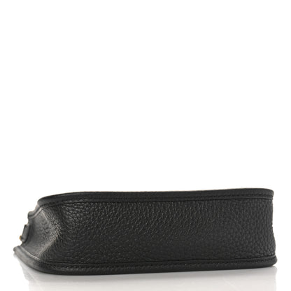 Hermes Taurillon Clemence Evelyne TPM Black 4 of 8