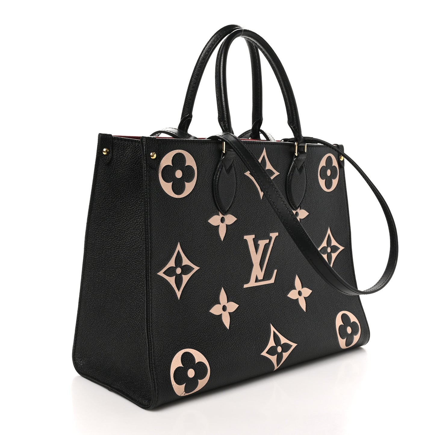 Empreinte Monogram Giant Onthego MM Black Beige