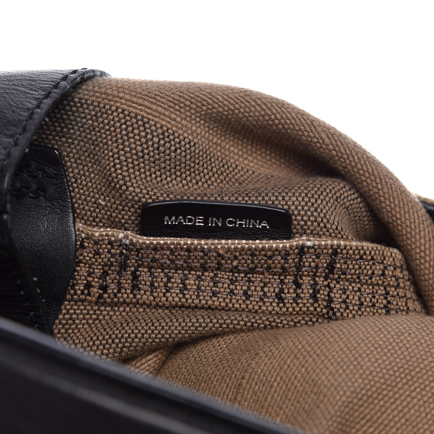 Burberry Canvas Mega Check Medium Ashby Hobo Black 7 of 32
