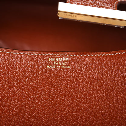 Hermes Chevre De Coromandel Constance 24 Brique 6 of 21