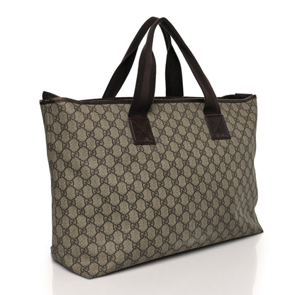 Gucci GG Plus Monogram Travel Bag Dark Brown 3 of 22