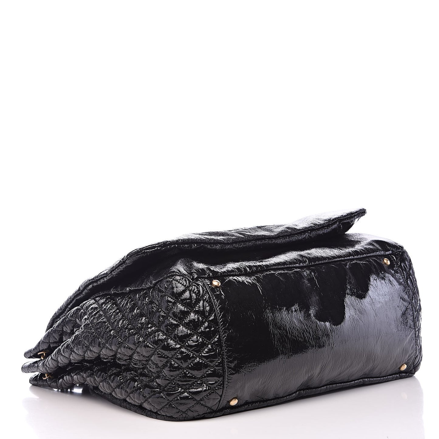 Vinyl XXL Rock and Chain Flap Black