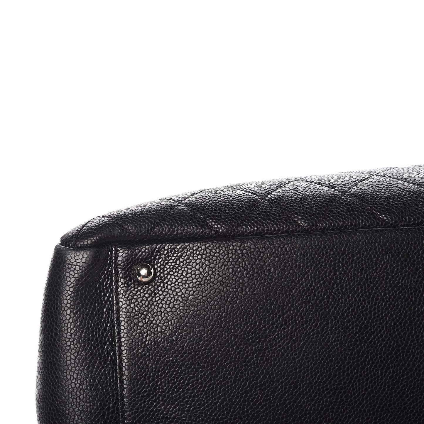 Caviar Quilted XL Grand Shopping Tote GST Black