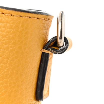 Celine Drummed Calfskin Nano Luggage Ocre 14 of 14