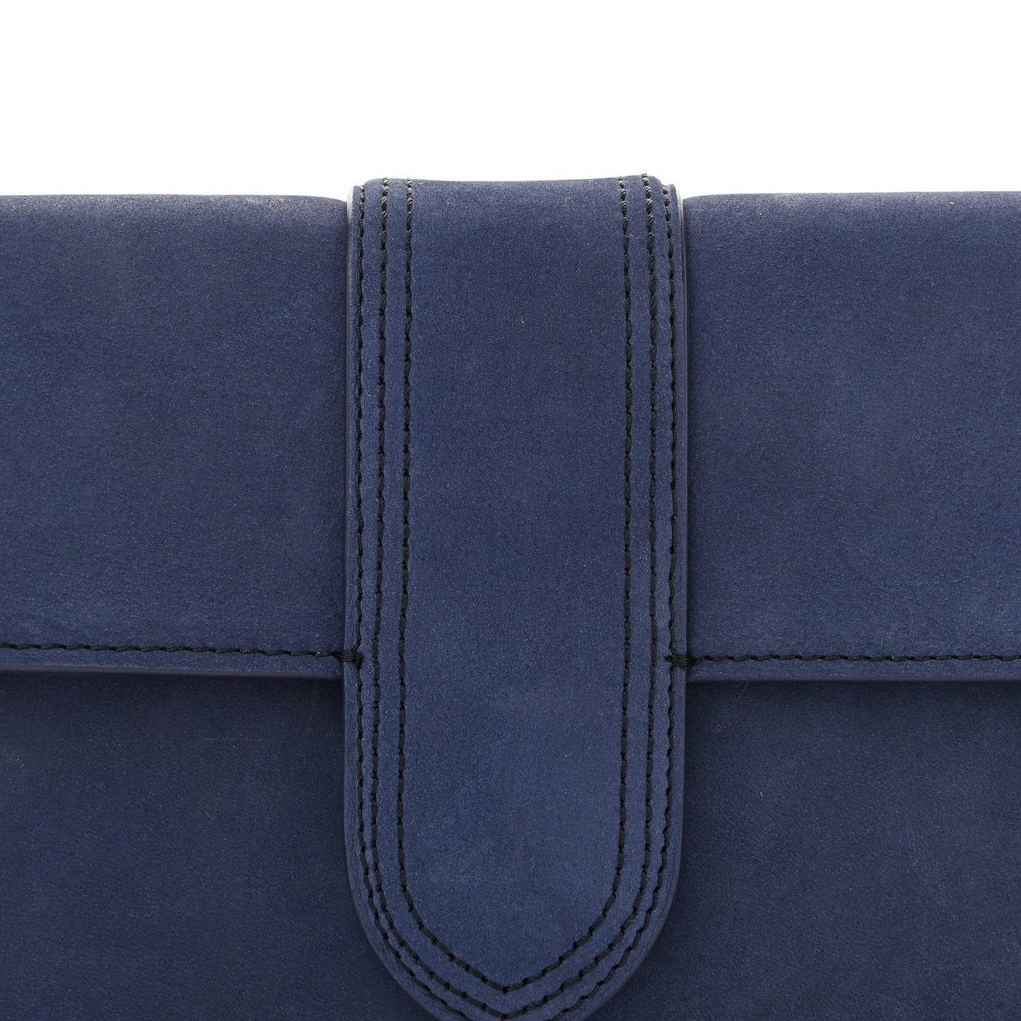 Suede Le Bambino Long Dark Navy