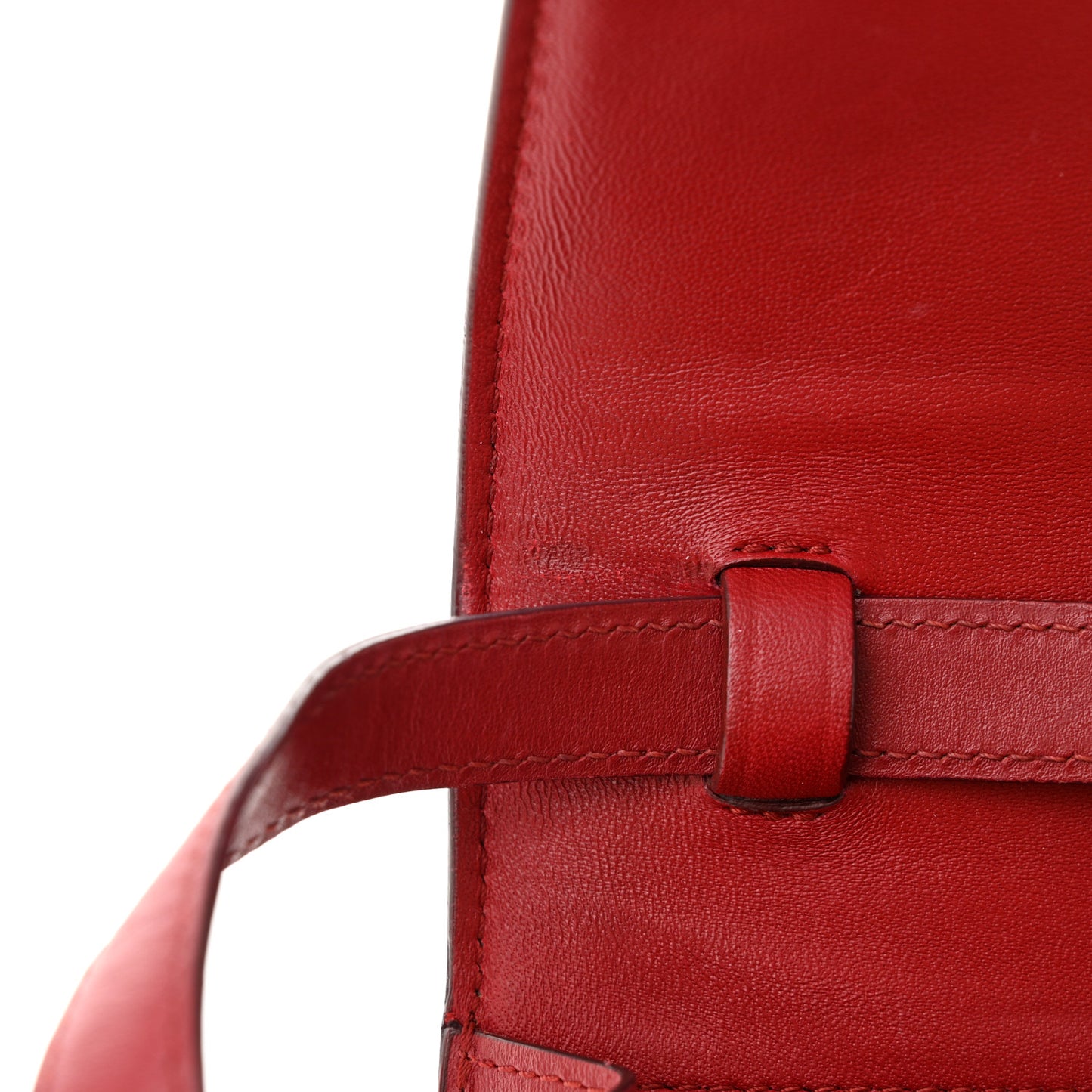 Box Calfskin Small Classic Box Flap Bag Red