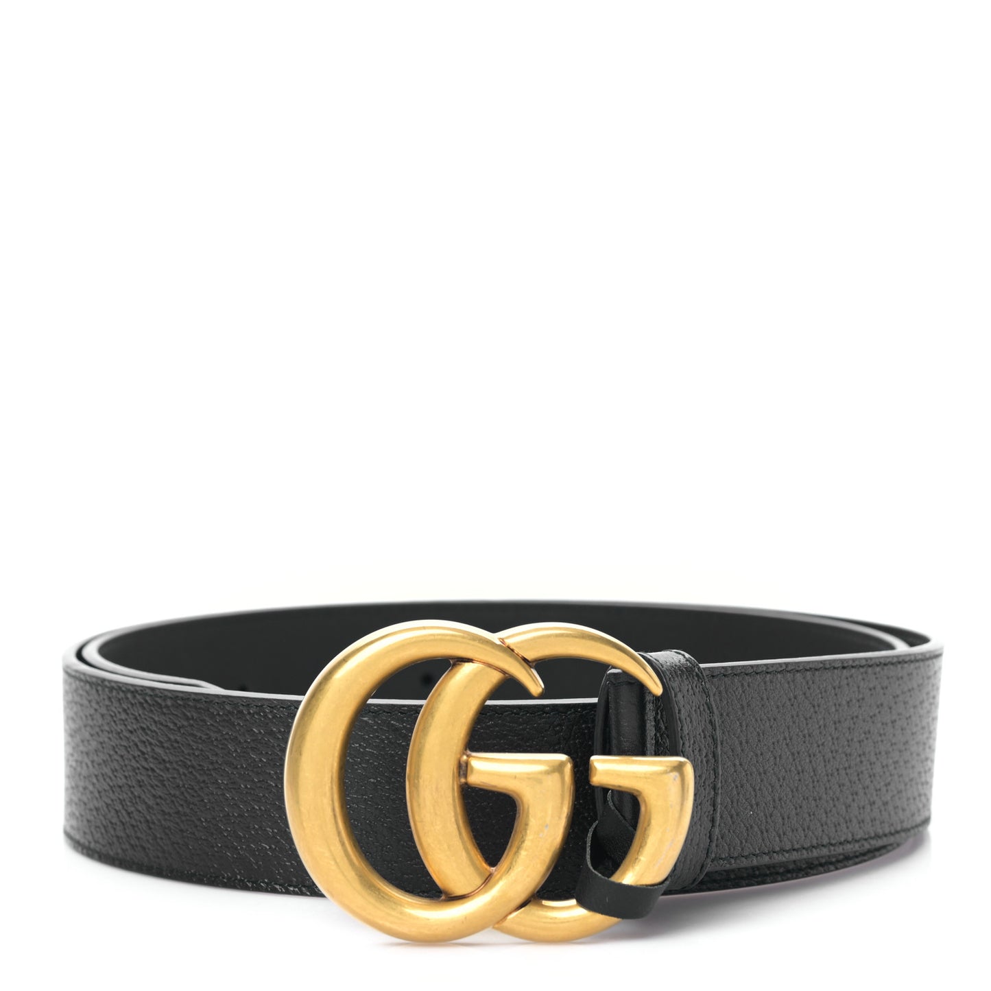 Textured Calfskin Double G 40mm Belt 95 38 Black