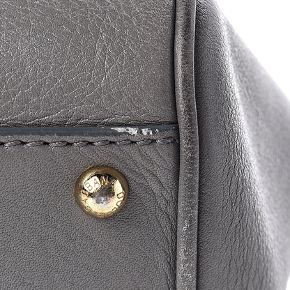 Dolce & Gabbana Grained Deerskin Medium Miss Sicily Satchel Grey 10 of 12