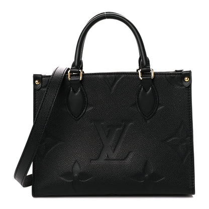 Louis Vuitton Empreinte Monogram Giant Onthego PM Black 1 of 10