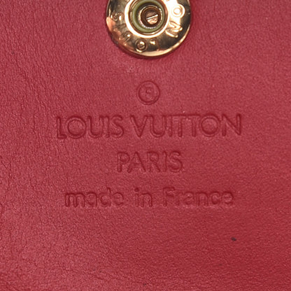 Louis Vuitton Vernis Envelope Plate Pouch Pomme D'Amour 6 of 8