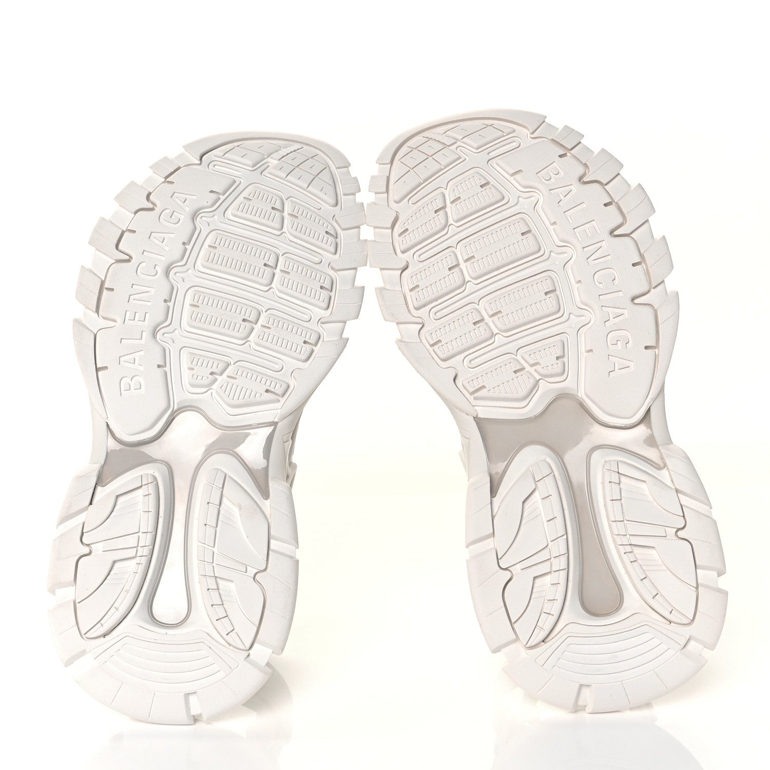 Balenciaga Neoprene Rubber Womens Track Sandals 38 White 5 of 9