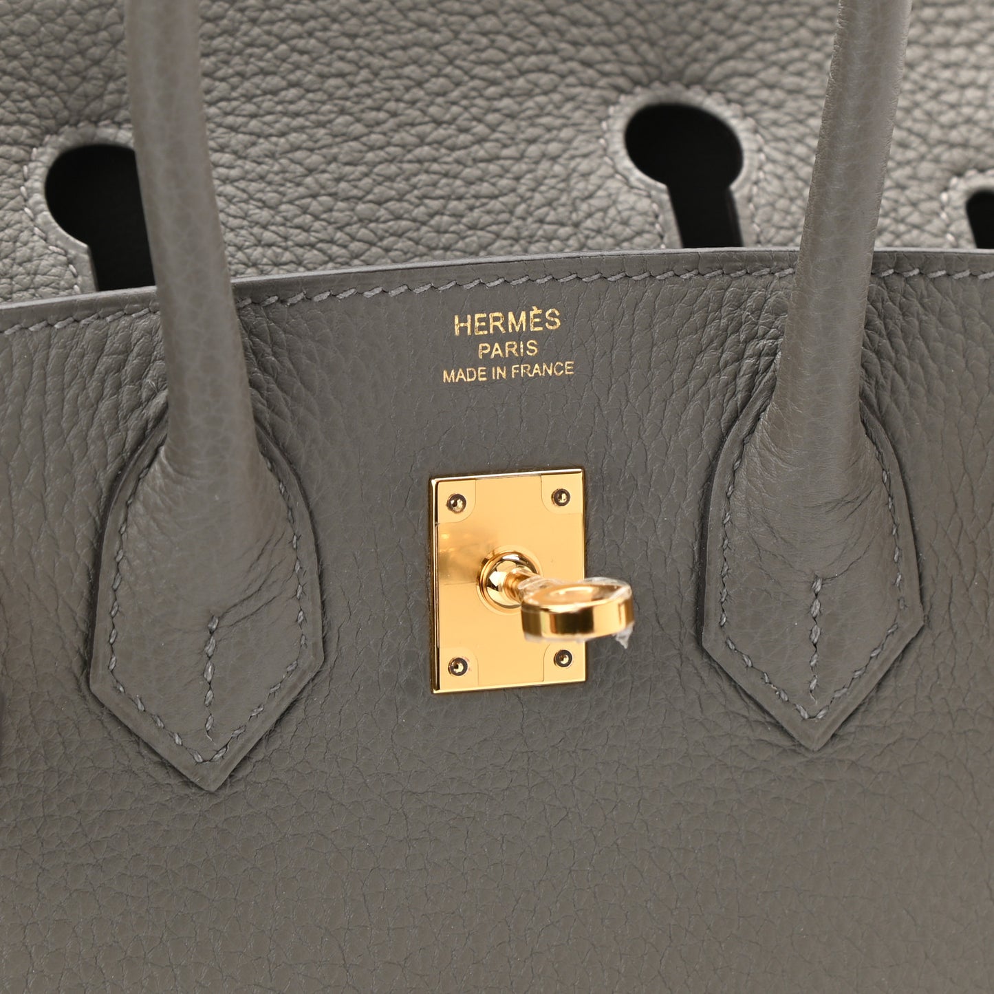 Togo Birkin 25 Gris Meyer